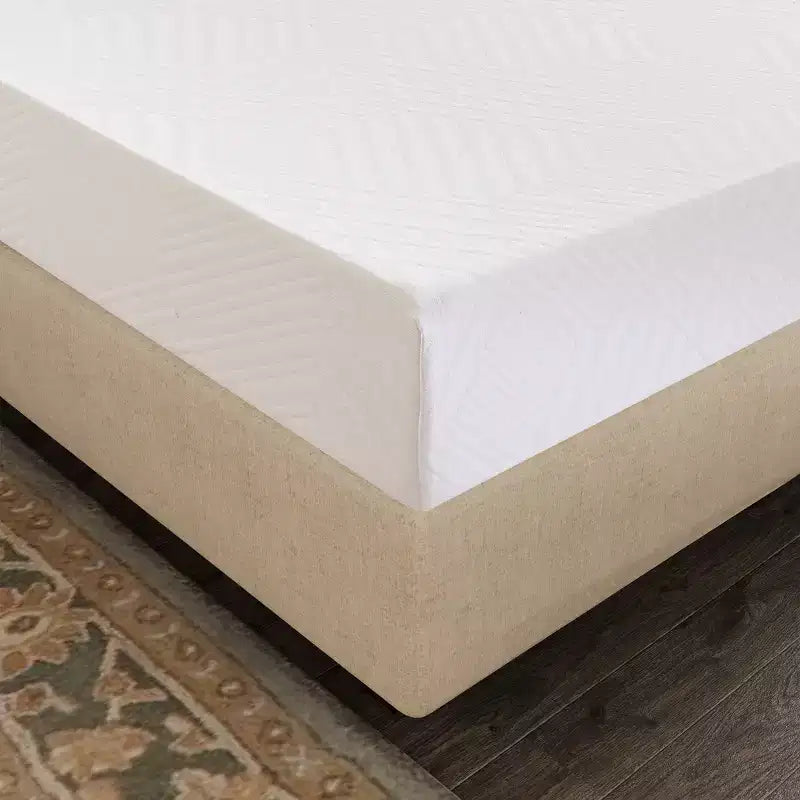 Materasso in Memory Foam Ego White 8 Medium Gel Green Tea AeroFusion