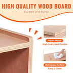 Mobile Cubby, Armadietto Mobiletto con 5 Scomparti, Libreria Cubby a 2 Ripiani, Scaffali per Aula, Naturale