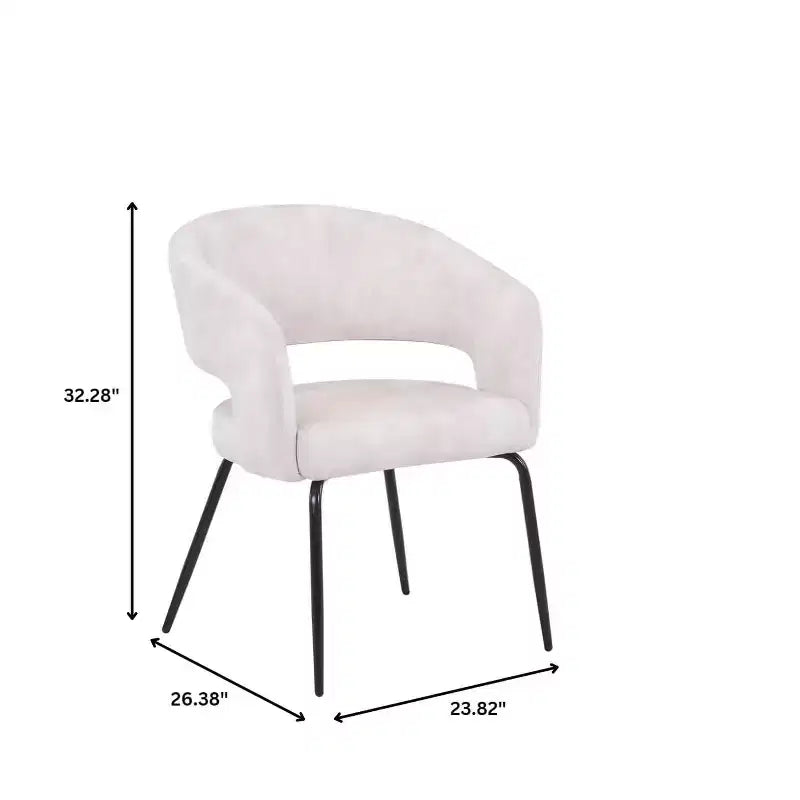 Set da pranzo Verve 5 pezzi con tavolo da pranzo rotondo da 36" con ripiano in MDF nero e 4 sedie da pranzo