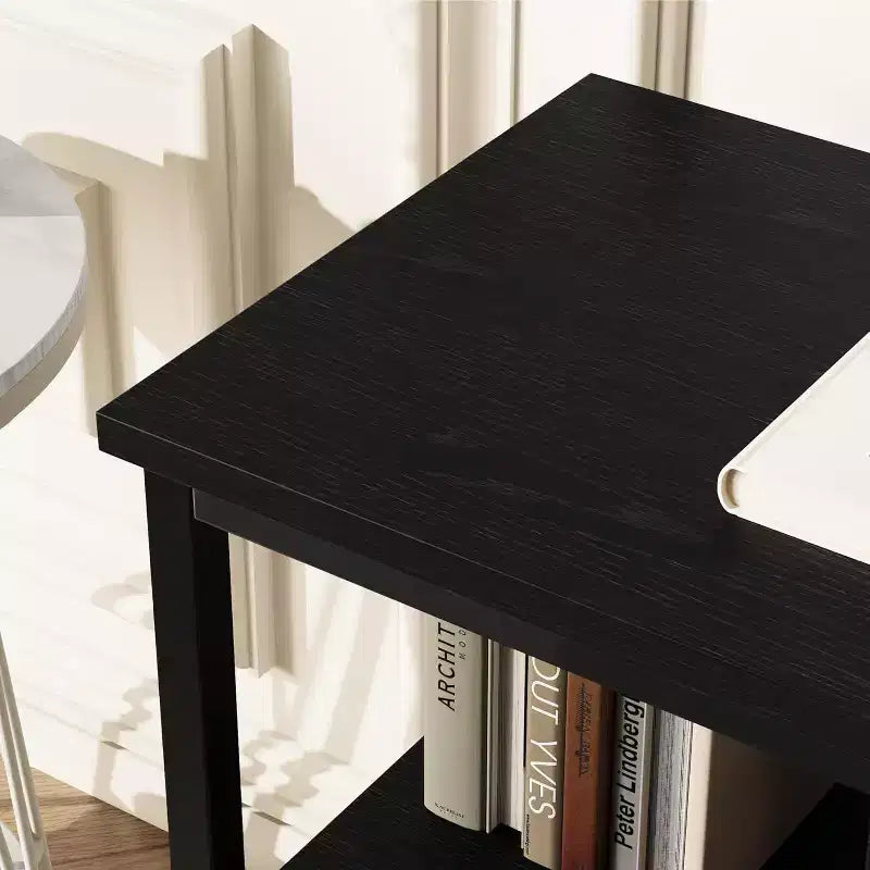 Mobile porta TV nero da 55" con cassetti grigi, mobile da soggiorno/camera da letto in stile cassettiera per riporre gli oggetti