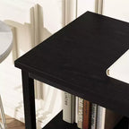 Mobile porta TV nero da 55" con cassetti grigi, mobile da soggiorno/camera da letto in stile cassettiera per riporre gli oggetti