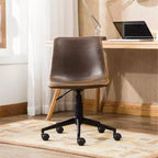 Sedia da ufficio in pelle PU Sedia da ufficio girevole a 360°