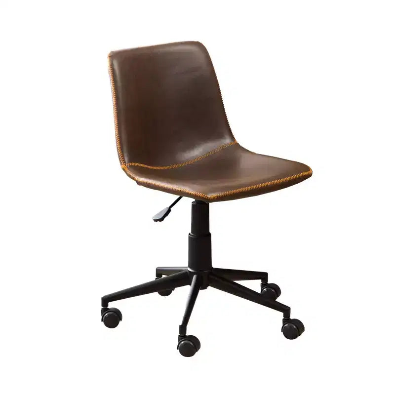 Sedia da ufficio in pelle PU Sedia da ufficio girevole a 360°