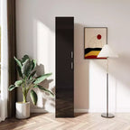 Armadietti Decorativi Indipendenti a 2 Ante con Ripiani Regolabili