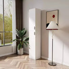 Armadietti Decorativi Indipendenti a 2 Ante con Ripiani Regolabili