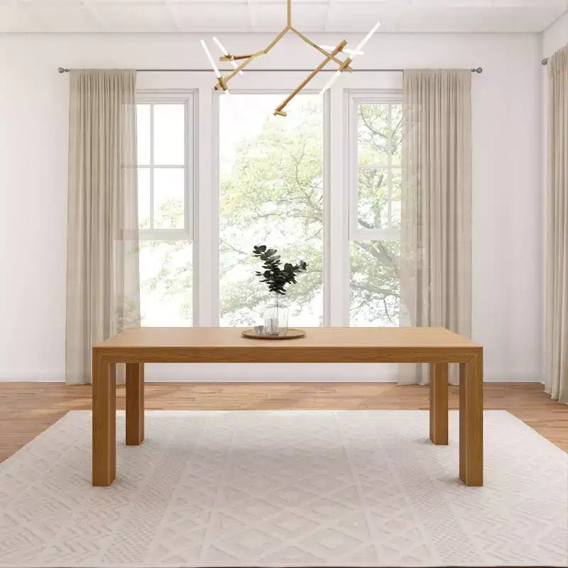 Tavolo da pranzo moderno (84in / 2134mm)