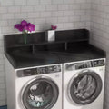 Washer Dryer Countertop,Laundry Wood Shelf Topper,Depth Double Layer Organizer for Dryer Laundry Hamper Counter Storage Organization