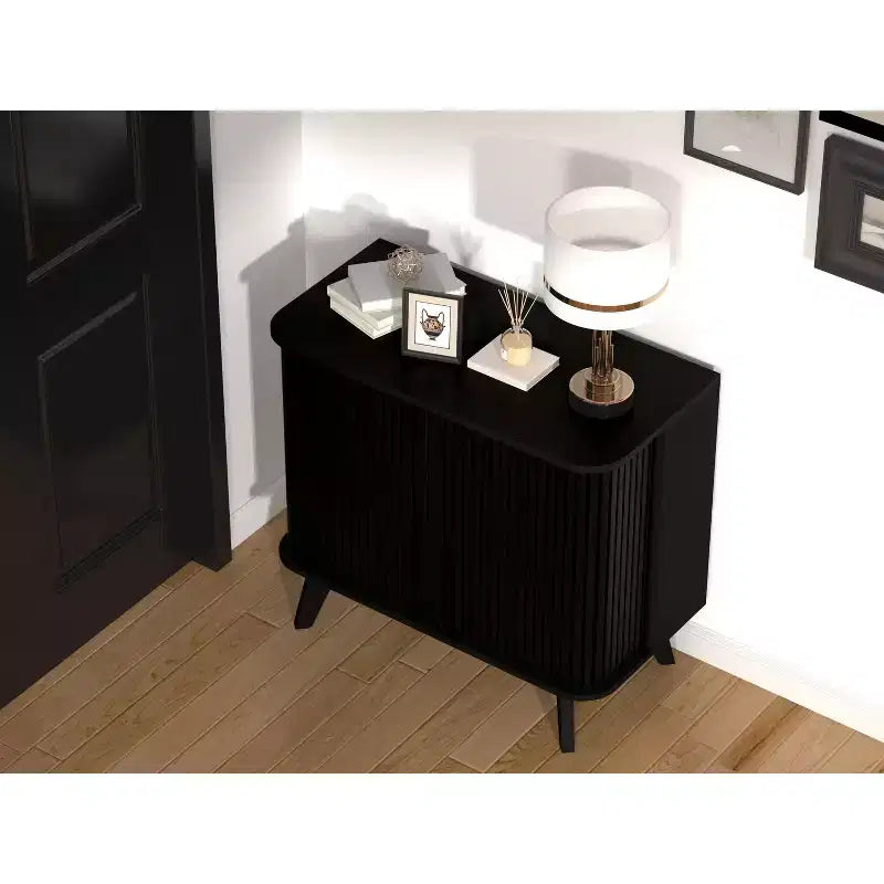 Madia a buffet con ante cannettate 70 cm L x 40 cm P x 70.5 cm A
