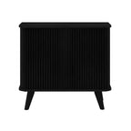 Madia a buffet con ante cannettate 70 cm L x 40 cm P x 70.5 cm A
