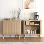 Madia a buffet con ante cannettate 70 cm L x 40 cm P x 70.5 cm A
