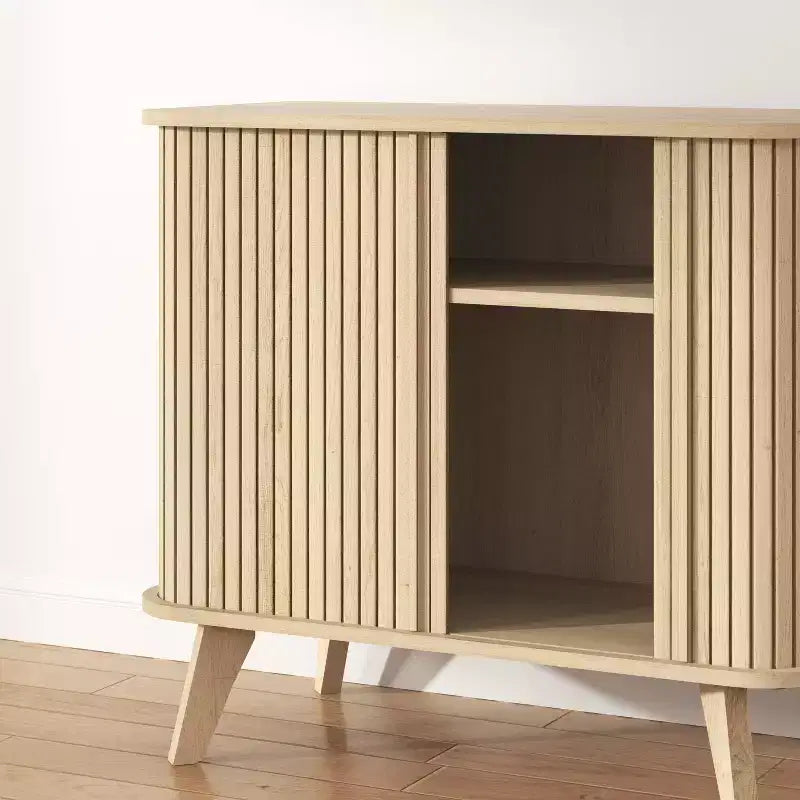 Madia a buffet con ante cannettate 70 cm L x 40 cm P x 70.5 cm A