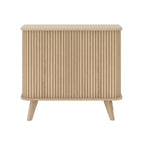 Madia a buffet con ante cannettate 70 cm L x 40 cm P x 70.5 cm A