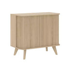Madia a buffet con ante cannettate 70 cm L x 40 cm P x 70.5 cm A