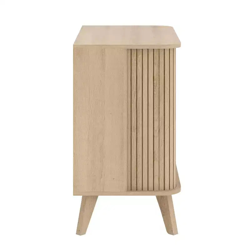 Madia a buffet con ante cannettate 70 cm L x 40 cm P x 70.5 cm A