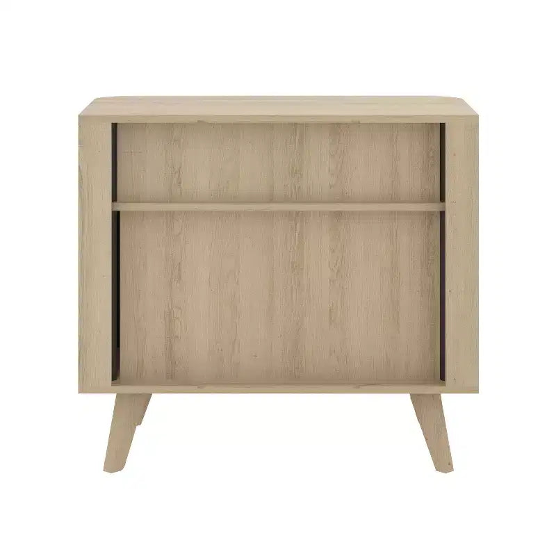 Madia a buffet con ante cannettate 70 cm L x 40 cm P x 70.5 cm A
