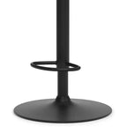Sgabello da bar regolabile Bentwood nero