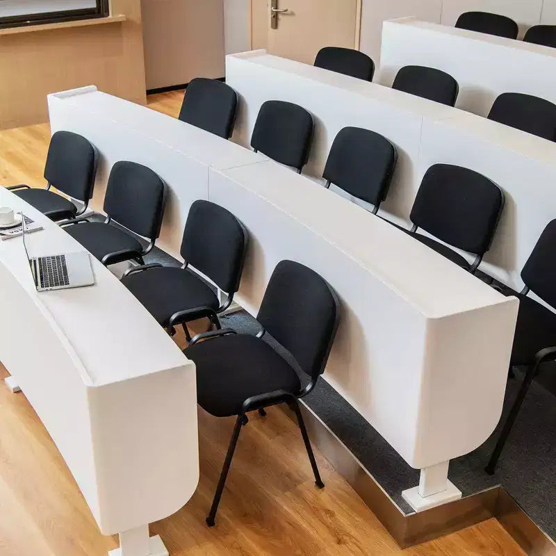 Sedia Ospite da Ufficio Sedia da Reception Impilabile Sala d'Attesa Conferenze