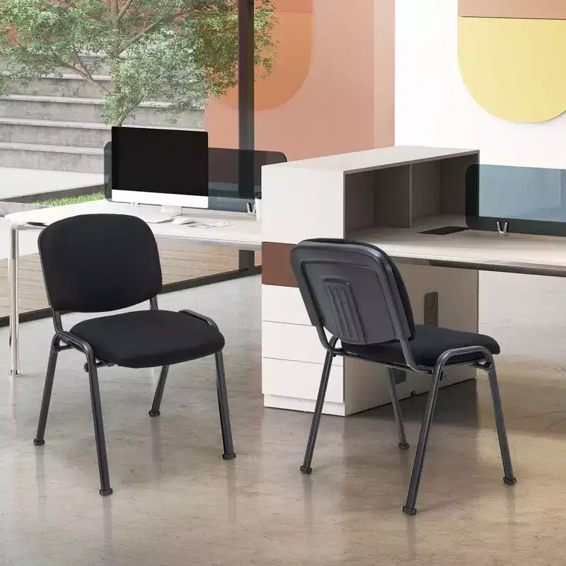 Sedia Ospite da Ufficio Sedia da Reception Impilabile Sala d'Attesa Conferenze